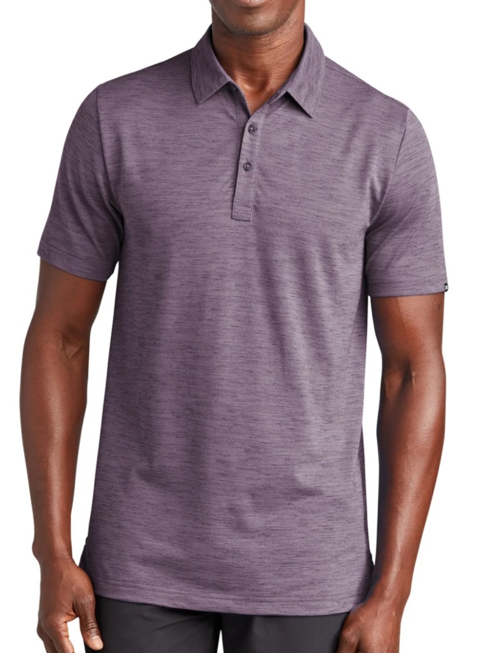 TravisMathew Auckland Polo 2XL Purple Sage NWT Slub Performance Logo